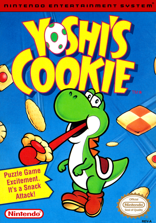 Yoshi's Cookie (USA) (Virtual Console) box art